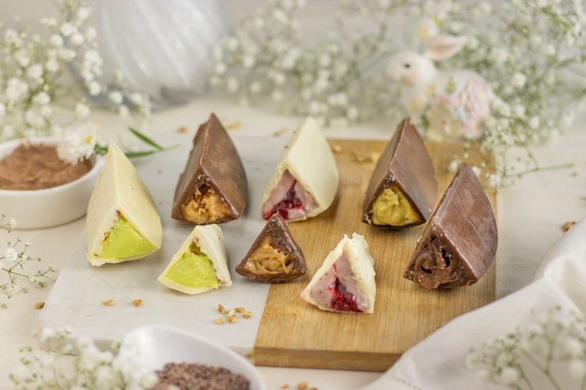 Páscoa 2026: ovos em fatias estreiam no Farinha Pura - Foto: Nina Mendes