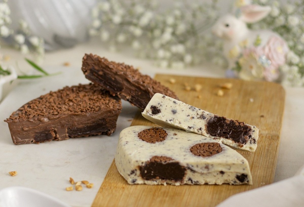 Páscoa 2026: ovos em fatias estreiam no Farinha Pura - Foto: Nina Mendes