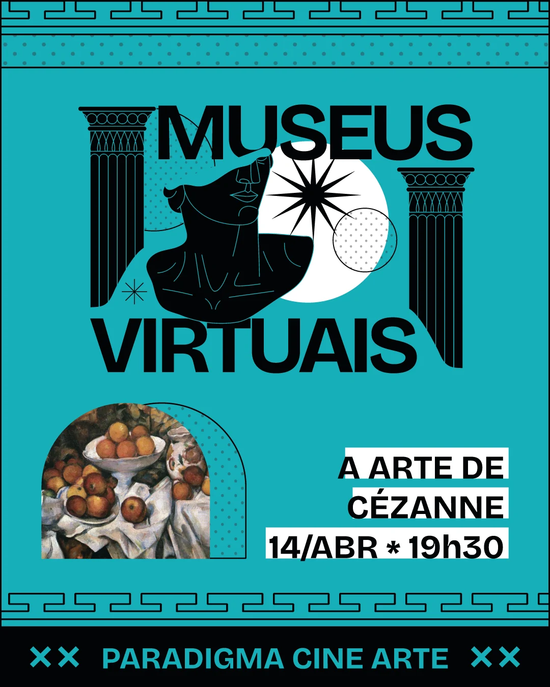Museus Virtuais celebra o legado de Cézanne em sessão gratuita