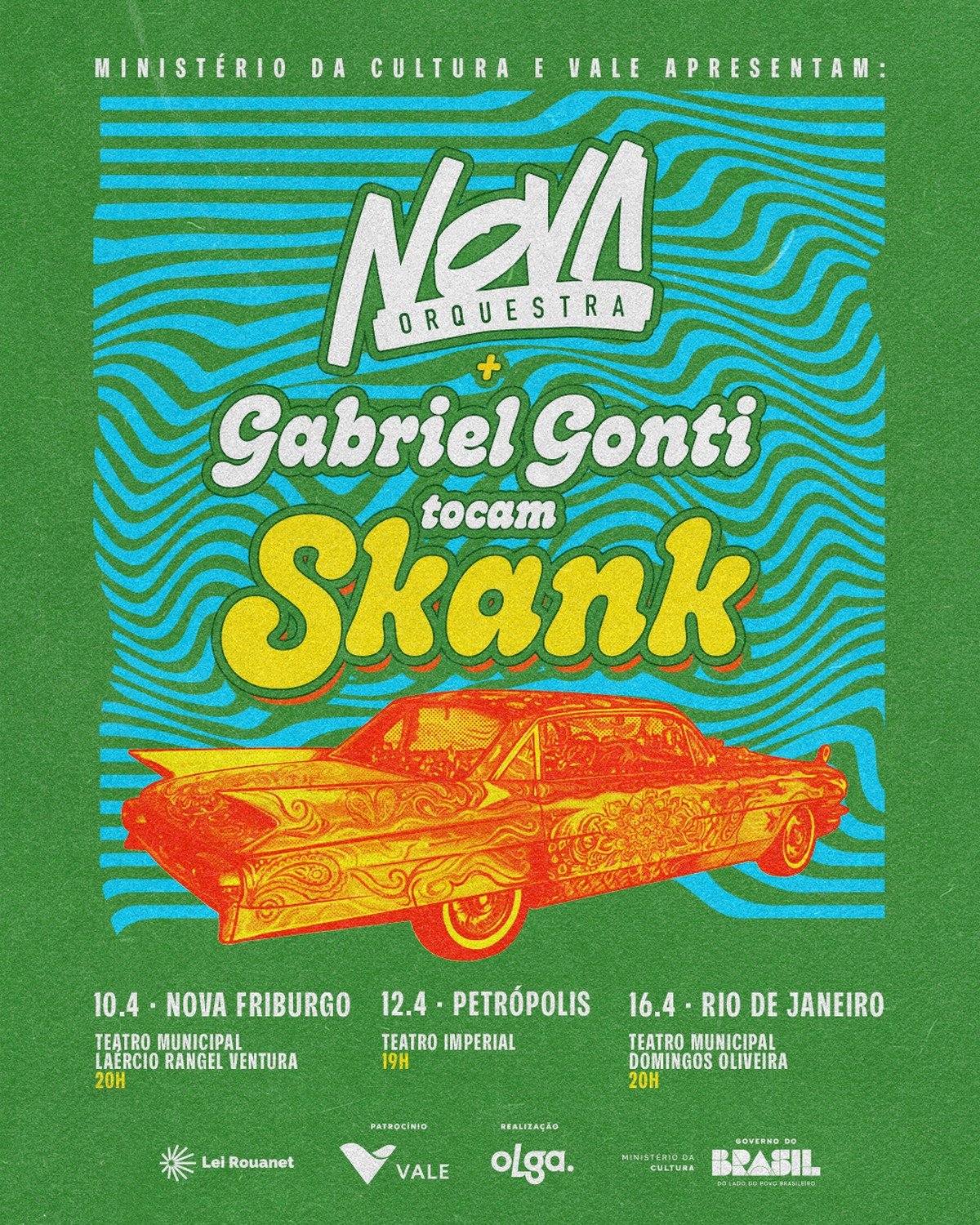 Nova Orquestra leva Skank aos palcos com Gabriel Gonti
