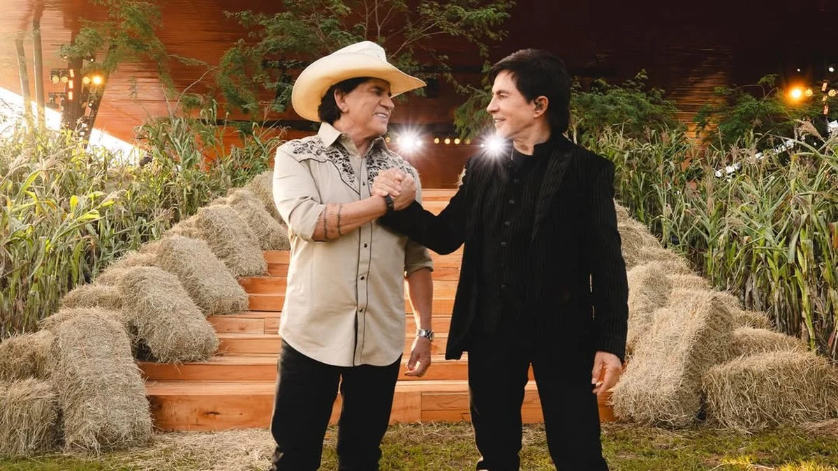 Chitãozinho & Xororó film “Meninos de Roça” in heartfelt setting