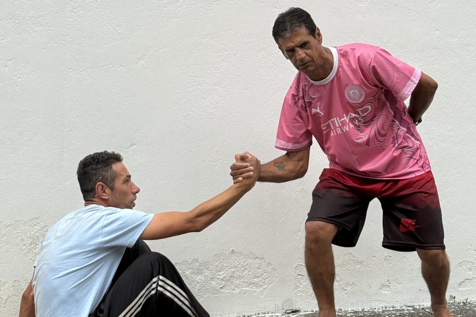 Ensaio com os Acolhidos