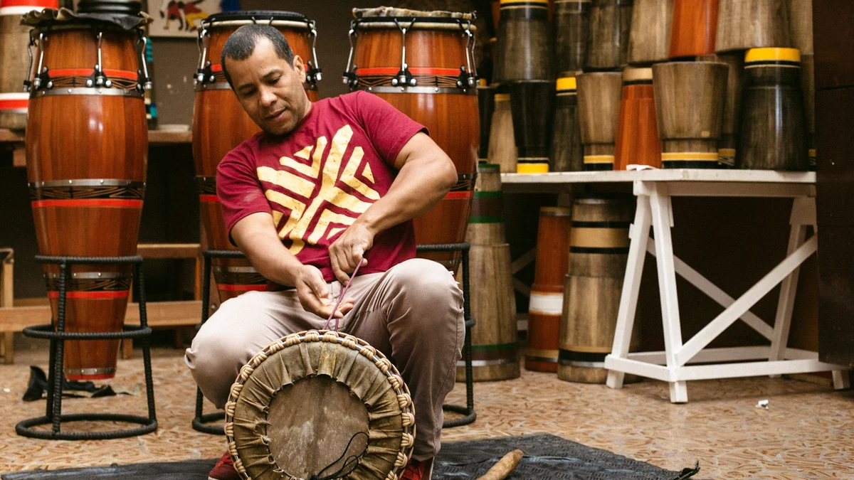 Acervo de tambores revela histórias ancestrais