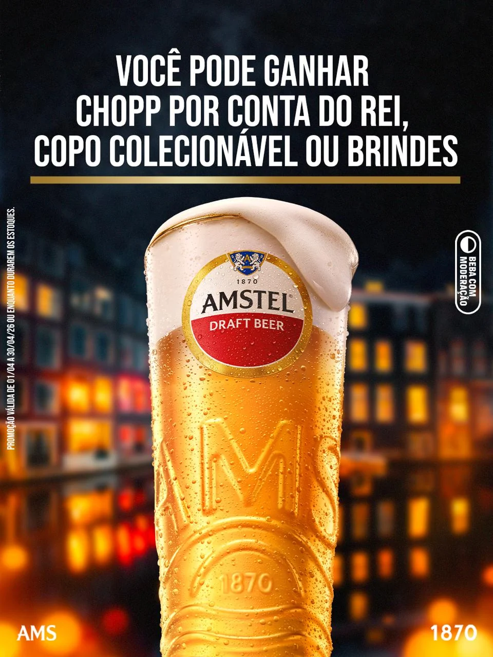 Amstel e IA transformam visita ao Mané Mercado em recompensa