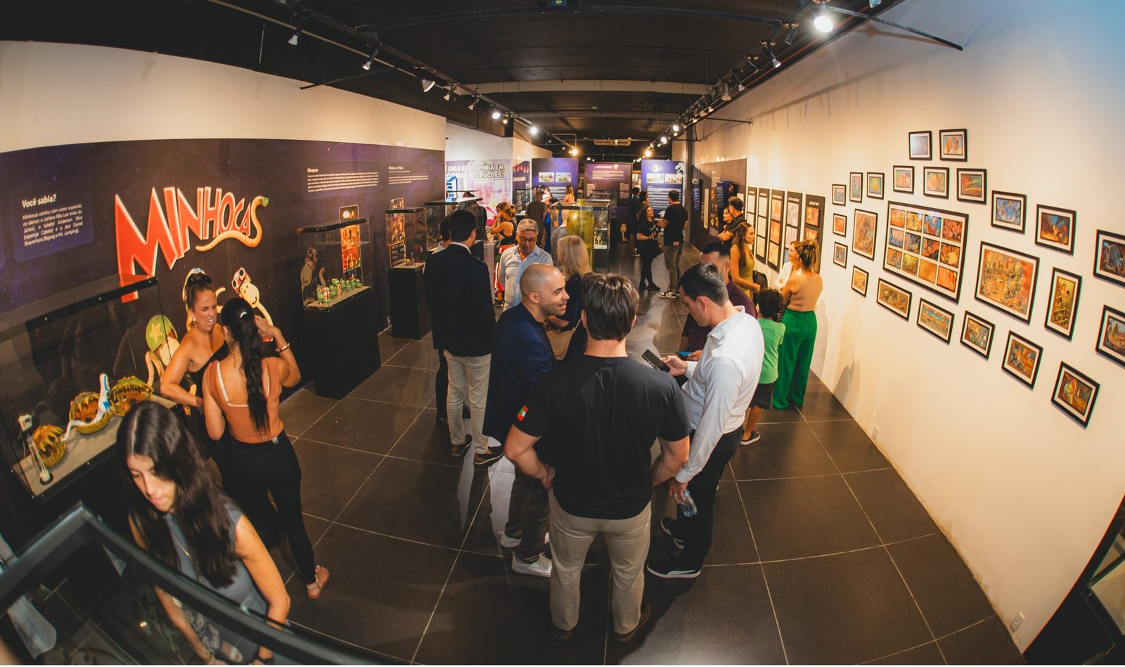 Bastidores da animação ganham vida em mostra imersiva