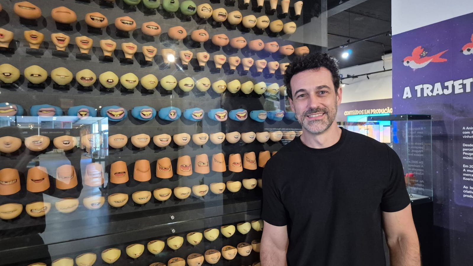 Bastidores da animação ganham vida em mostra imersiva