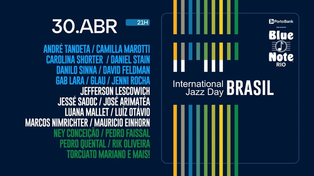 Blue Note Rio celebra o Jazz com noite histórica