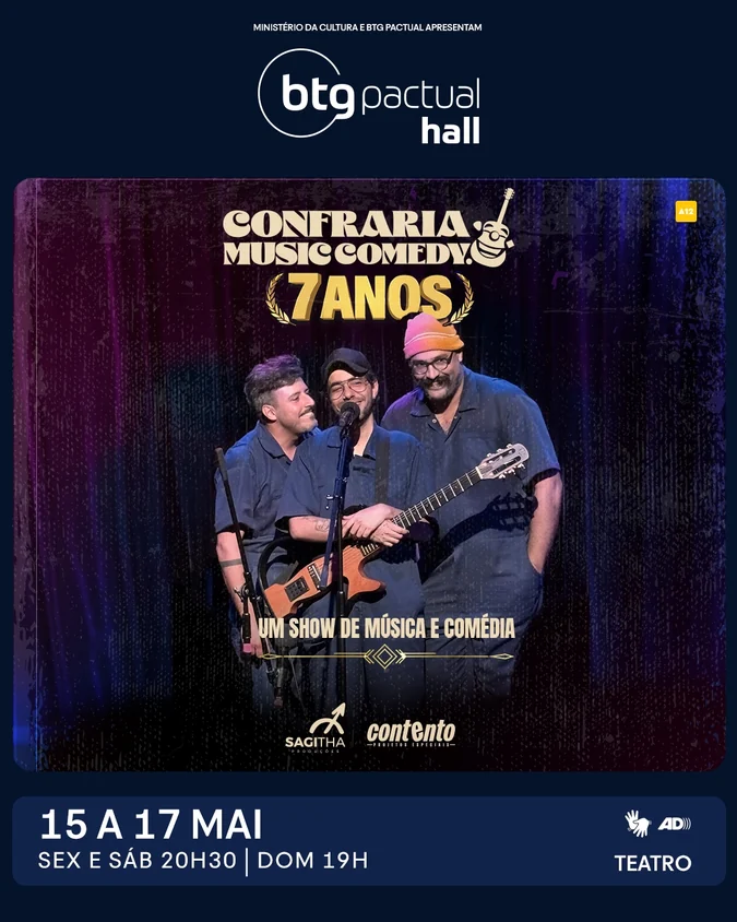 BTG Hall aposta no humor e conecta gerações