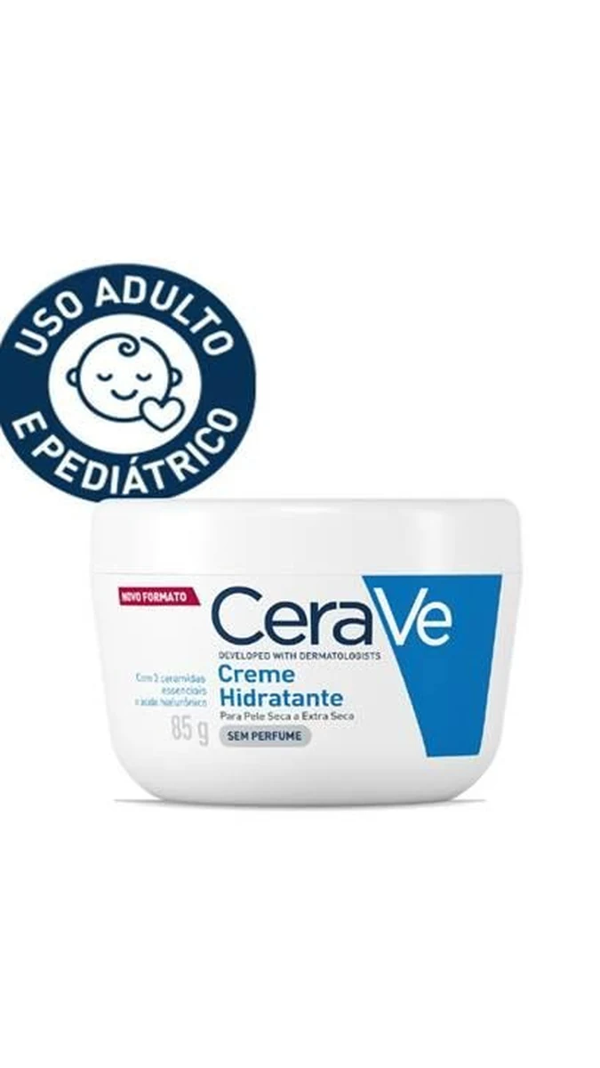 CeraVe lança Creme Hidratante 85g com selo pediátrico