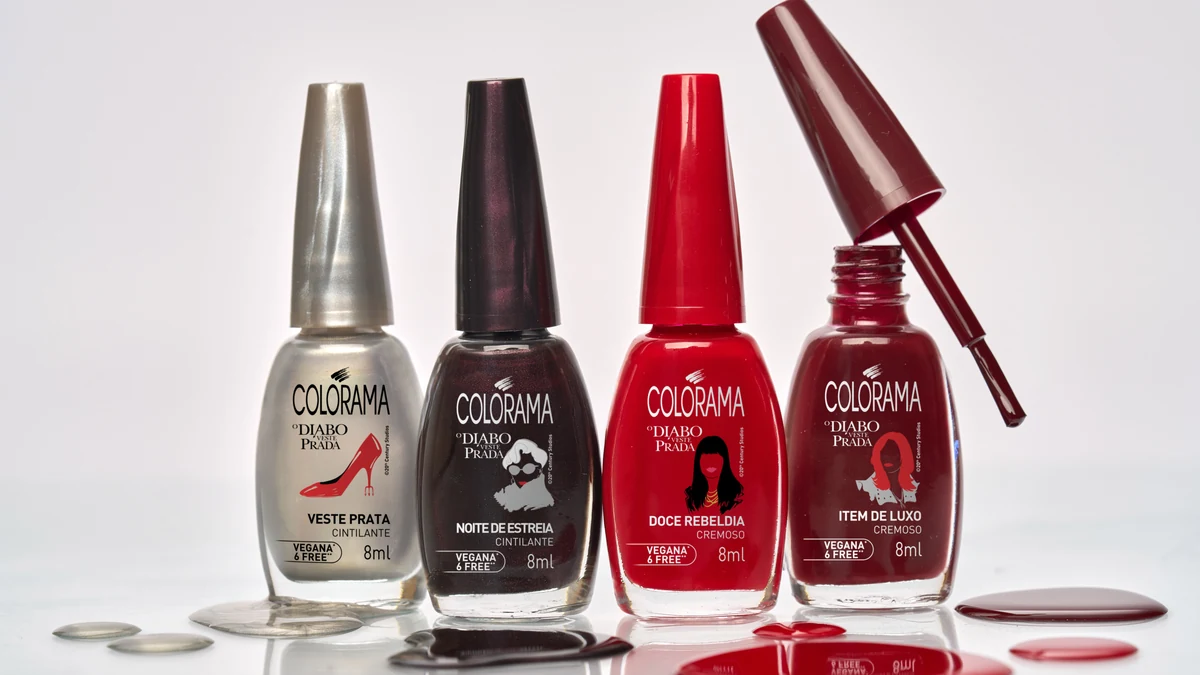 Colorama lança esmaltes inspirados em O Diabo Veste Prada