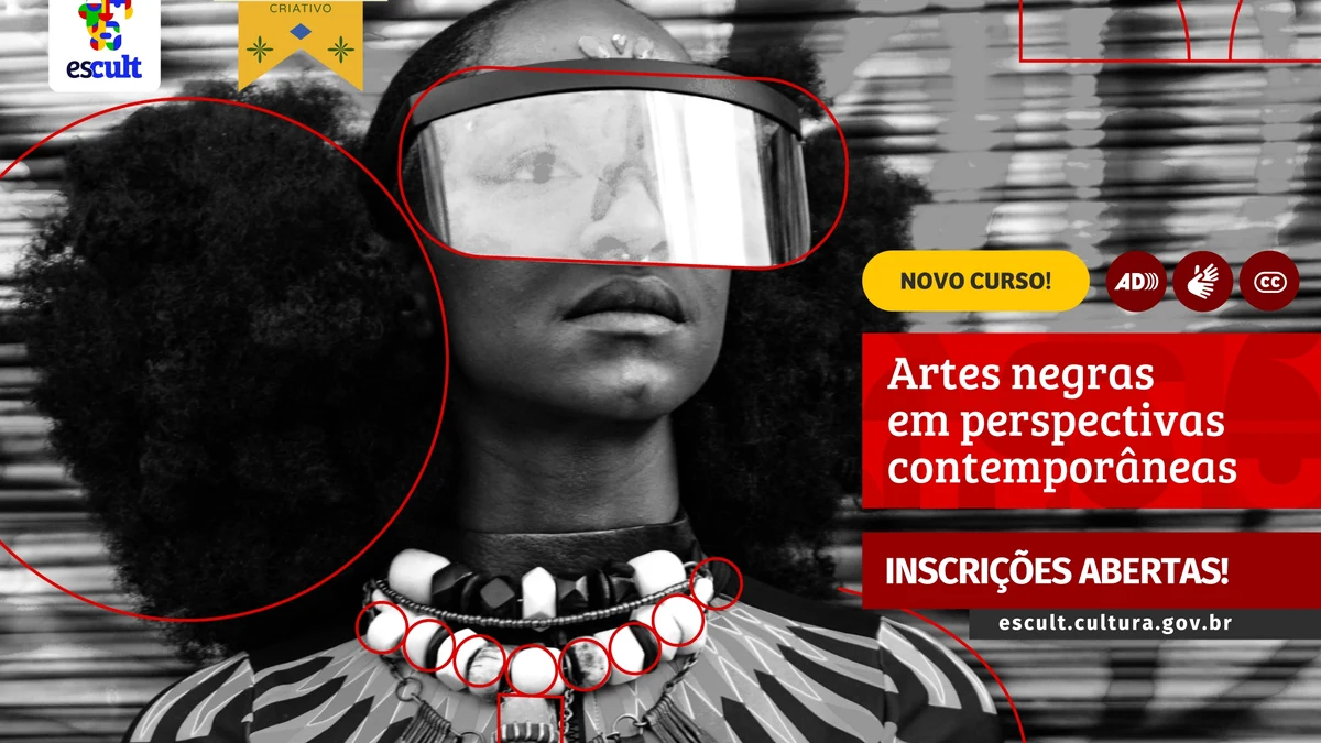 Curso gratuito sobre artes negras abre inscrições com 160h