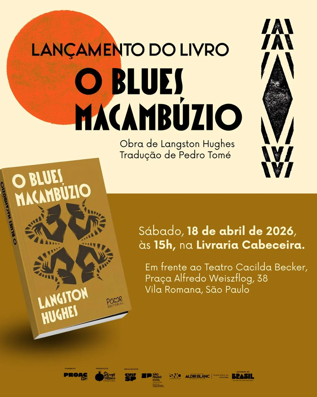Langston Hughes’ 1926 debut reaches Brazil for the first time
