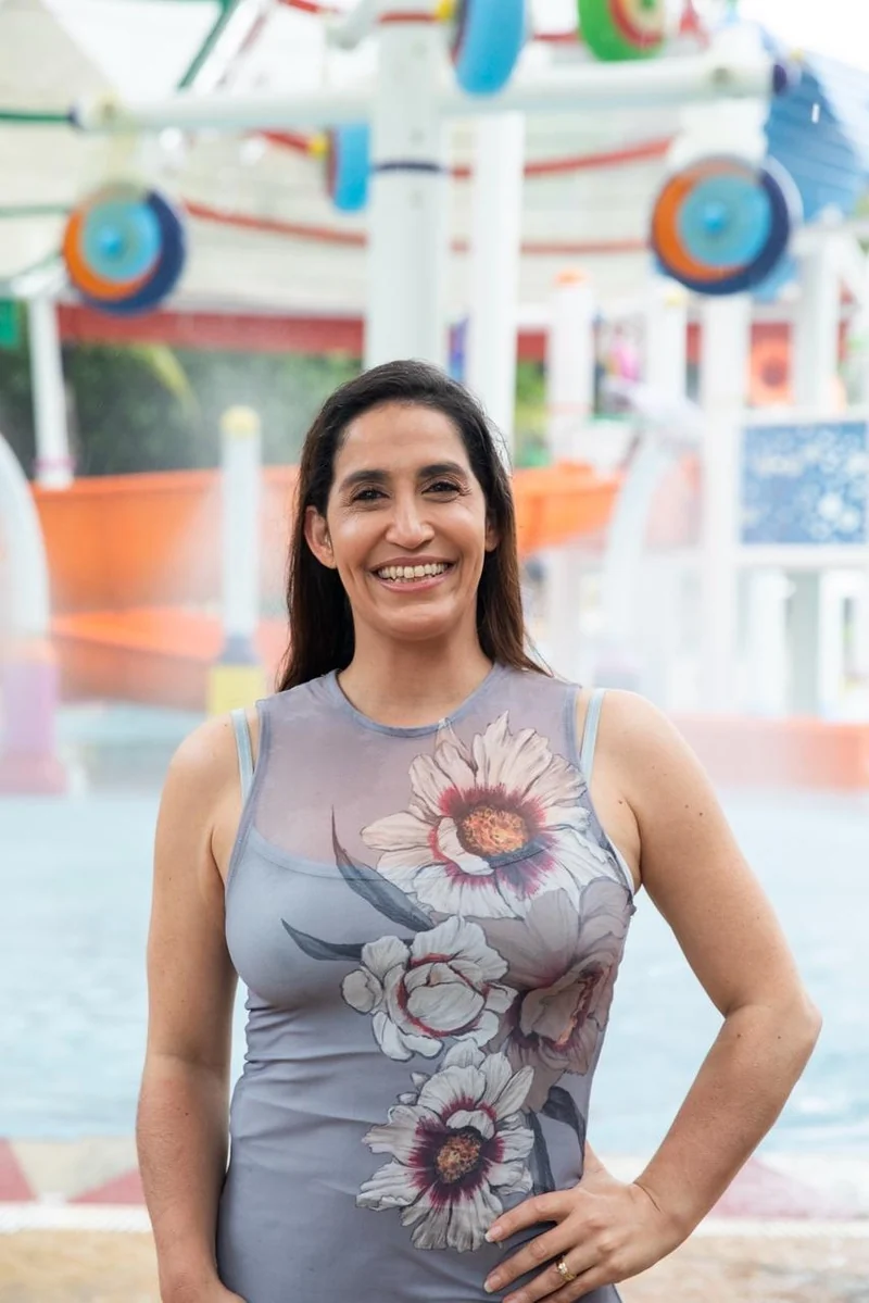 Dani Hypolito é madrinha do Dia Nacional da Alegria no Beach Park