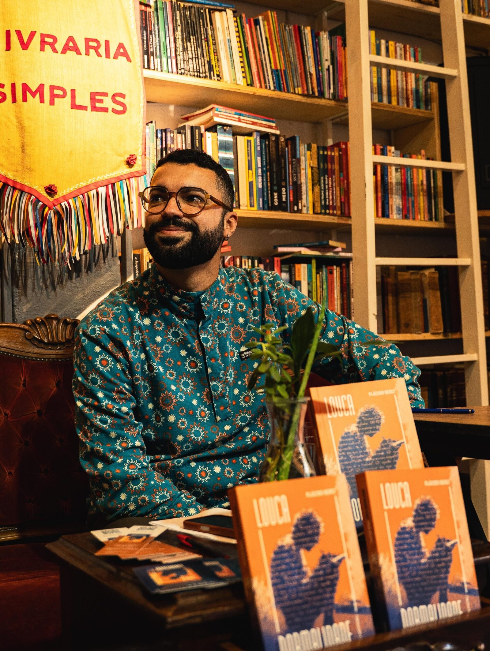 Plácido Berci reflete sobre memória e envelhecer no Flipoços 2026