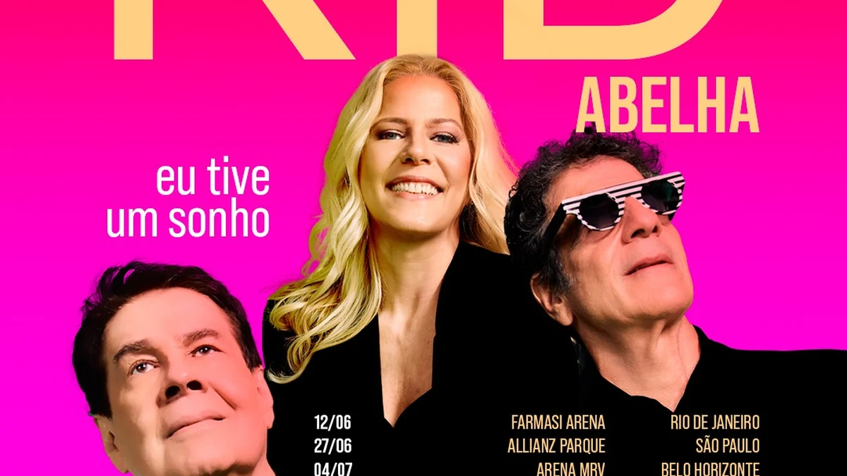 Kid Abelha lleva “Eu Tive Um Sonho” de gira