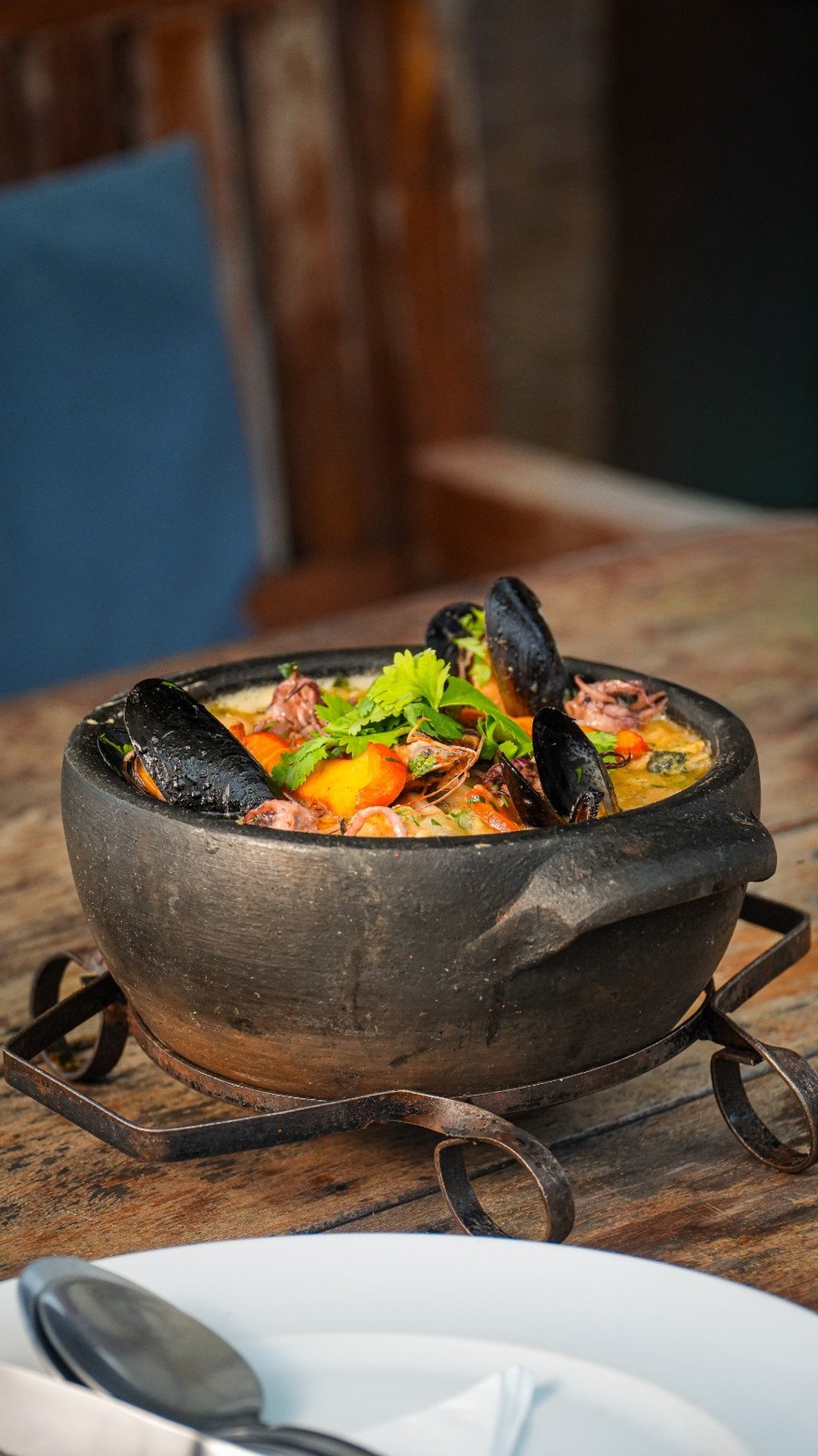 Feijoada de São Jorge vira frutos do mar em Búzios