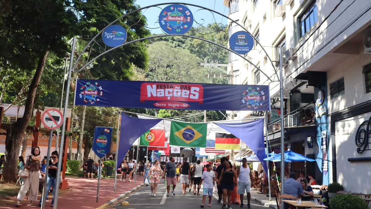 Festa das Nações transforma Serra Negra no feriado