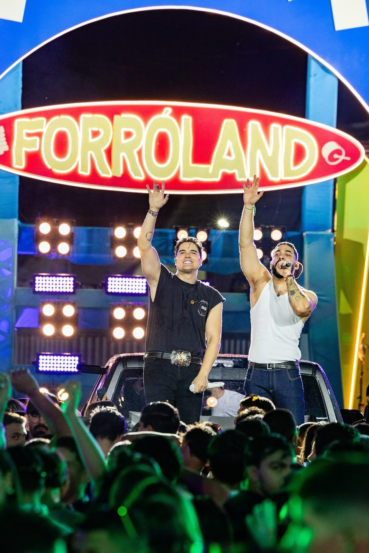 ForróLand para Patos: Eric Land grava ao vivo com astros do forró