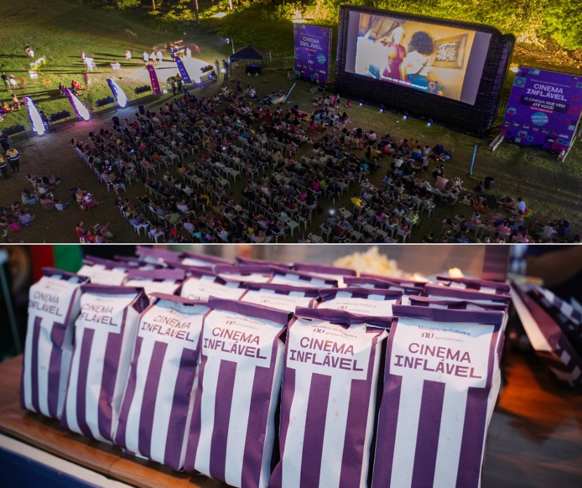 Cinema inflável gratuito chega a Maricá na Páscoa