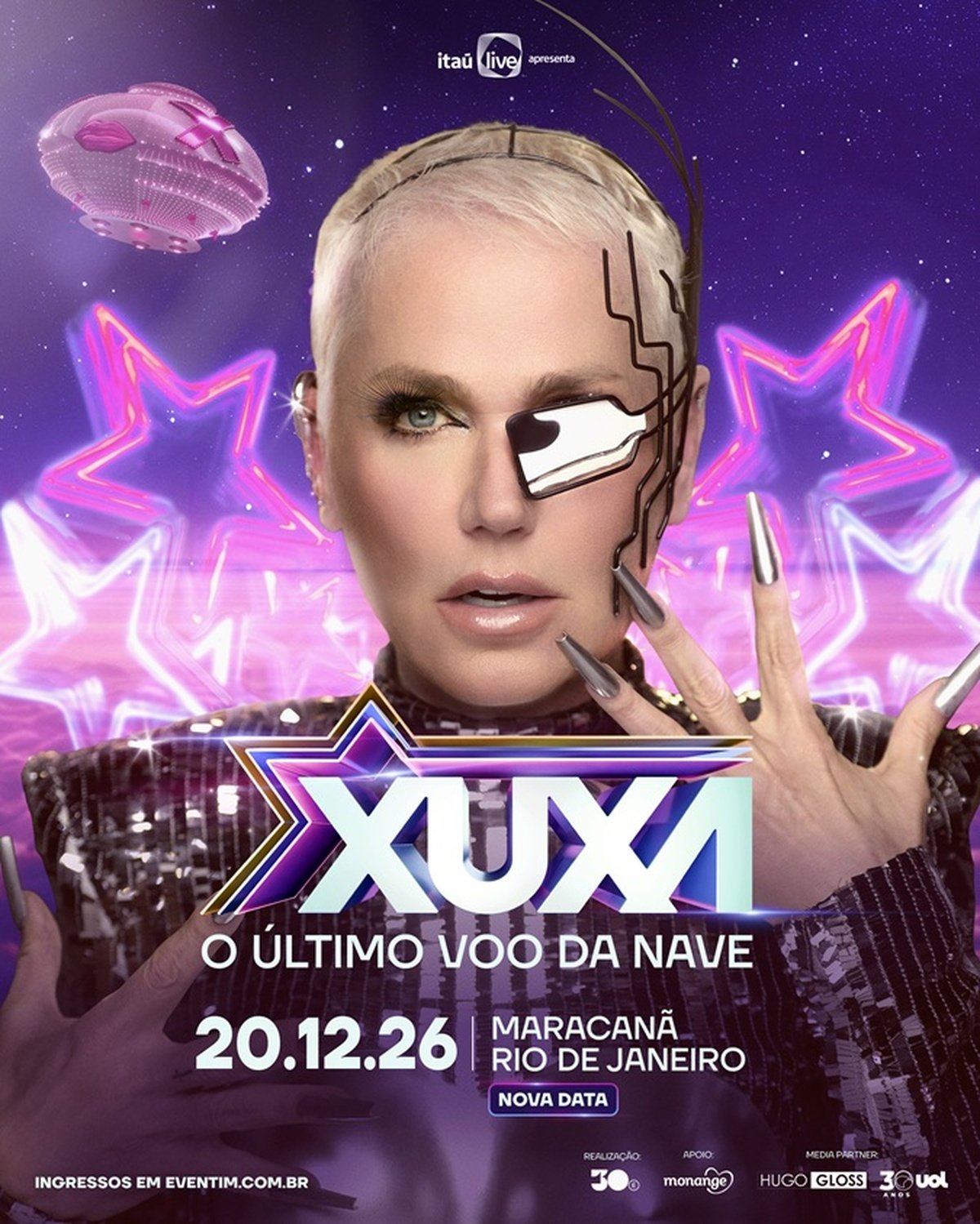 Xuxa anuncia show no Maracanã em dezembro de 2026 1 Xuxa anuncia show no Maracanã em dezembro de 2026