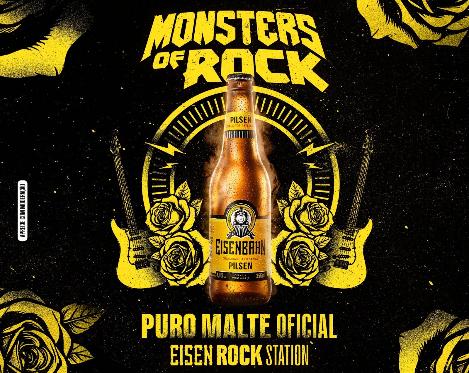 Eisenbahn sorteia ingressos e meet & greet no Monsters of Rock