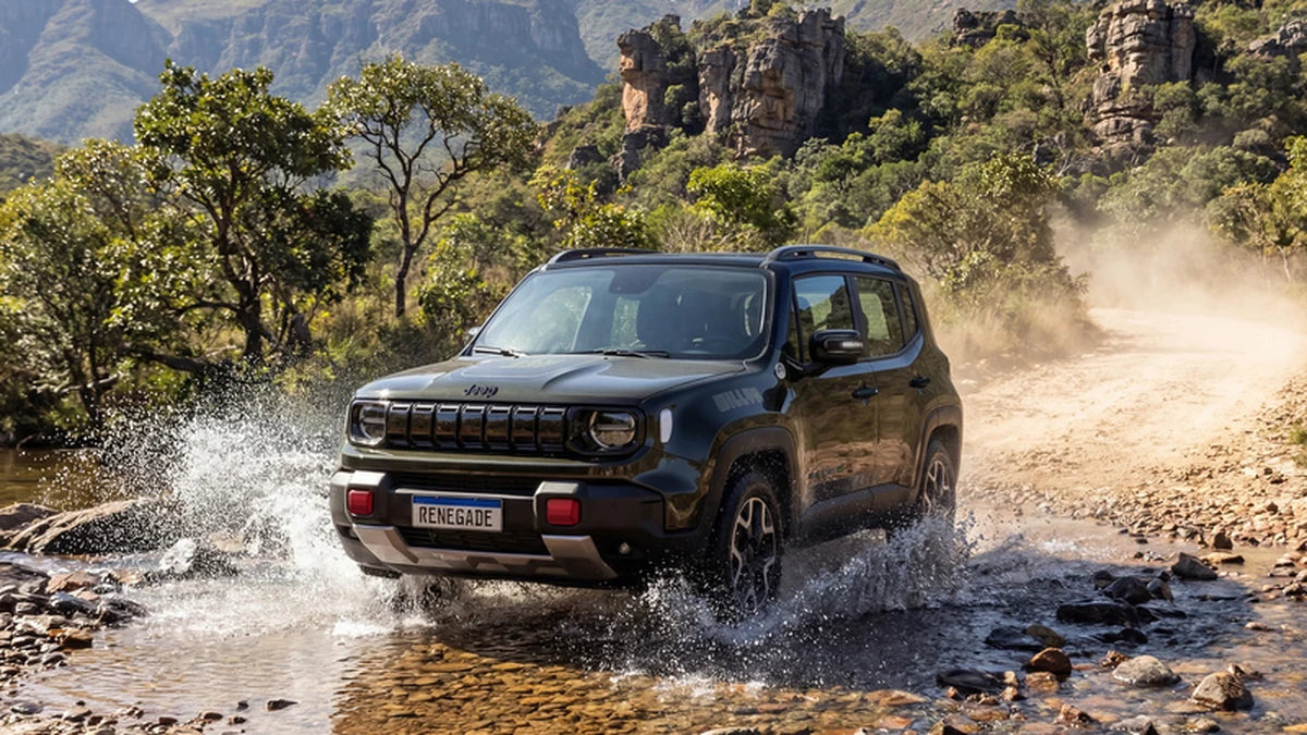 Jeep revela Renegade e Commander 2027 na Agrishow