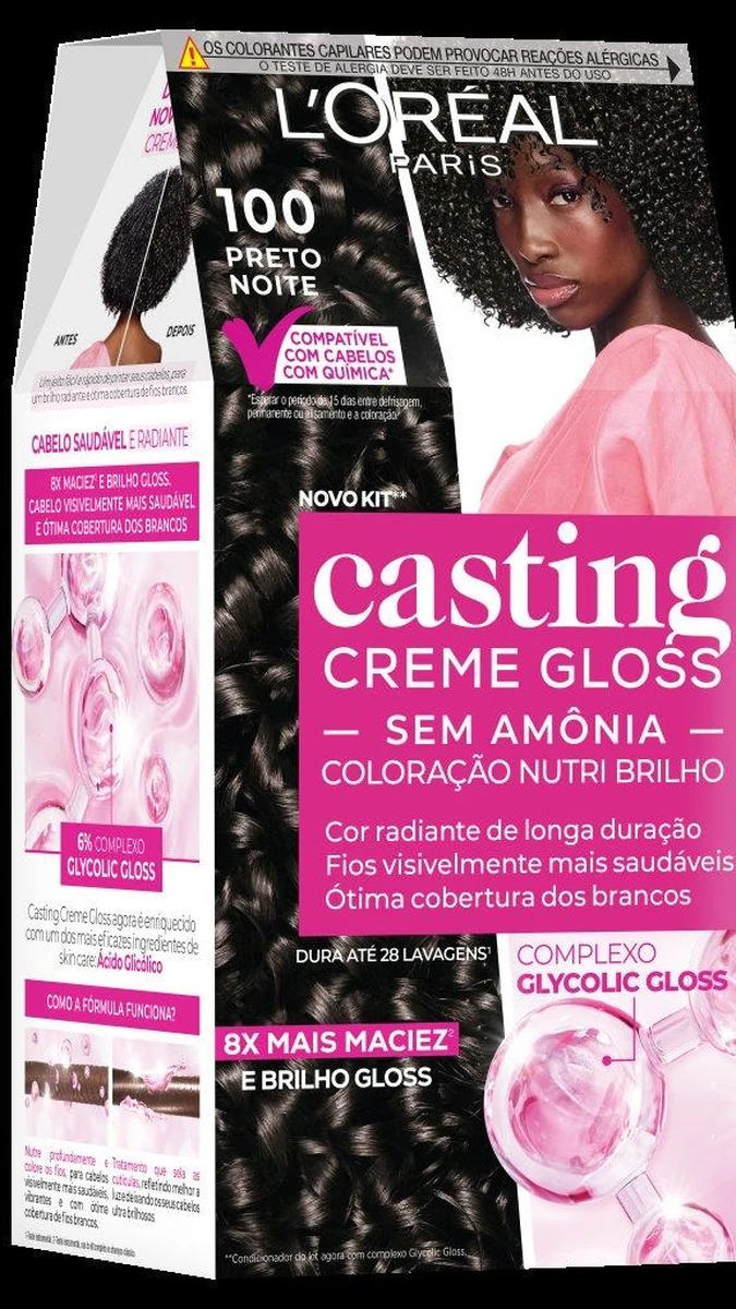 L’Oréal Paris lança coloração com ácido glicólico