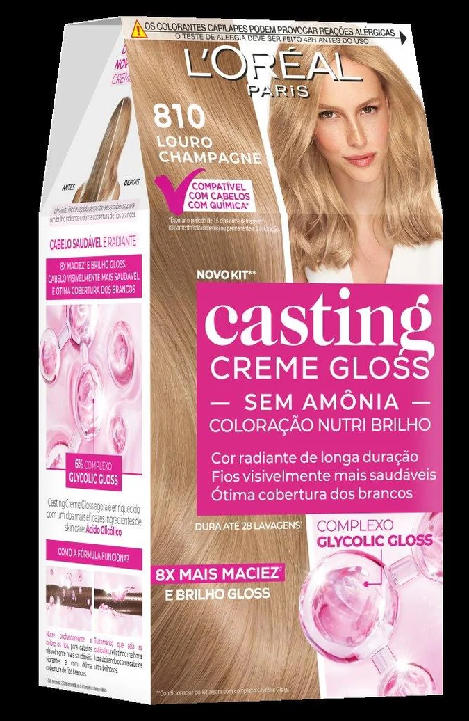 L'Oréal Paris lança coloração com ácido glicólico