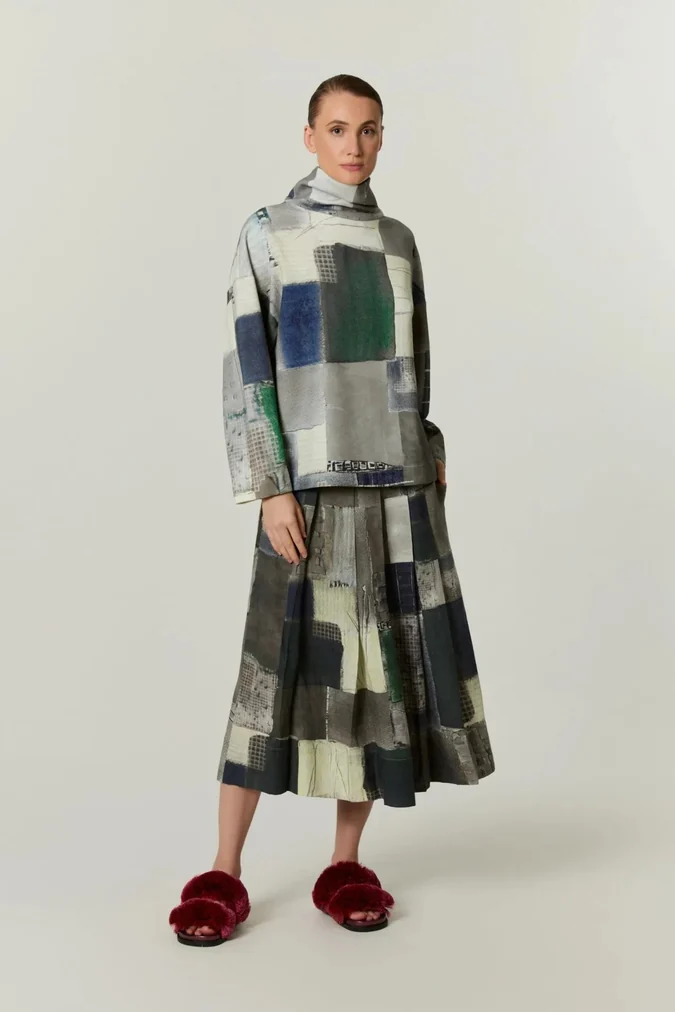 Mix de estampas com personalidade: os truques de Toia Lemann