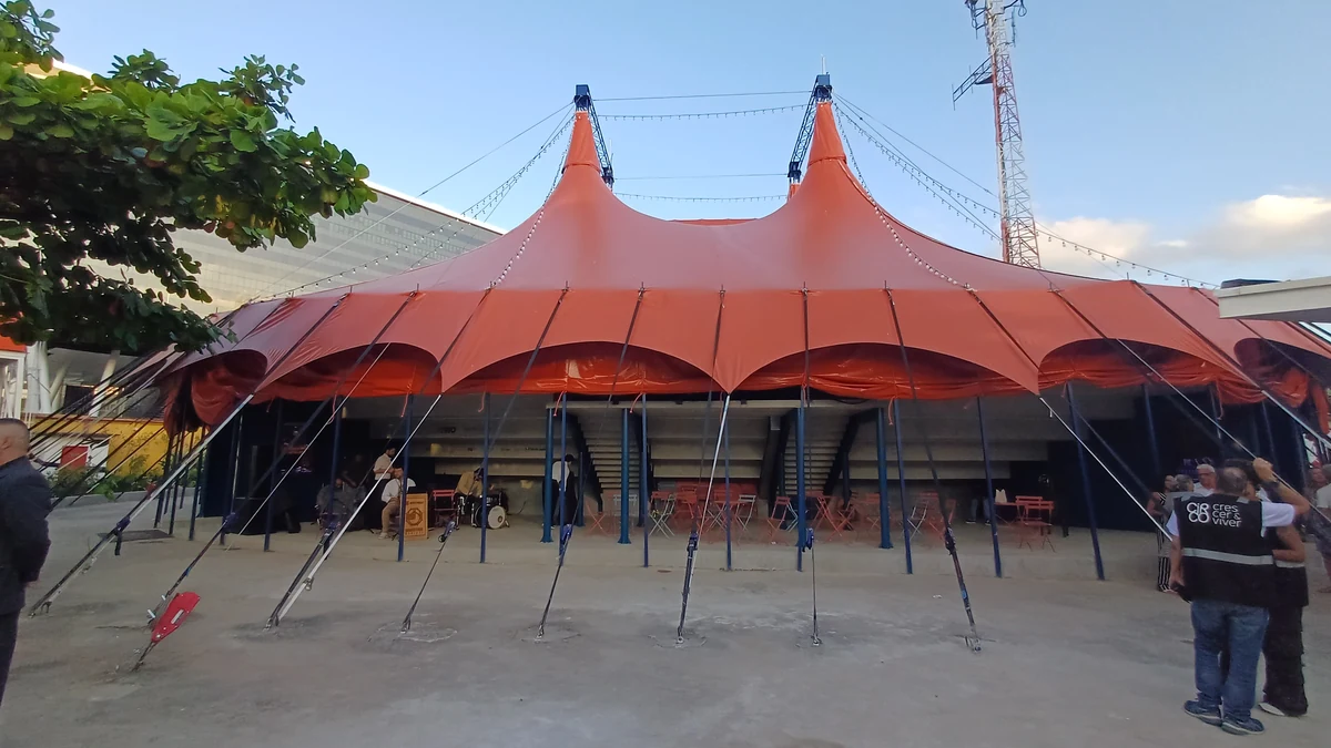 Navezinha Carioca chega ao Circo Crescer e Viver