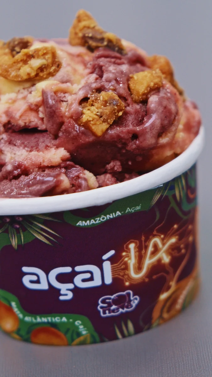 O açaí criado por IA que mistura três biomas