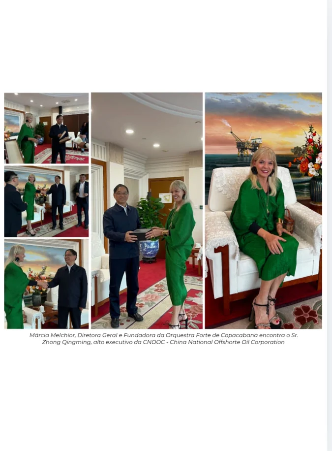 Orquestra de Copacabana conquista público na China