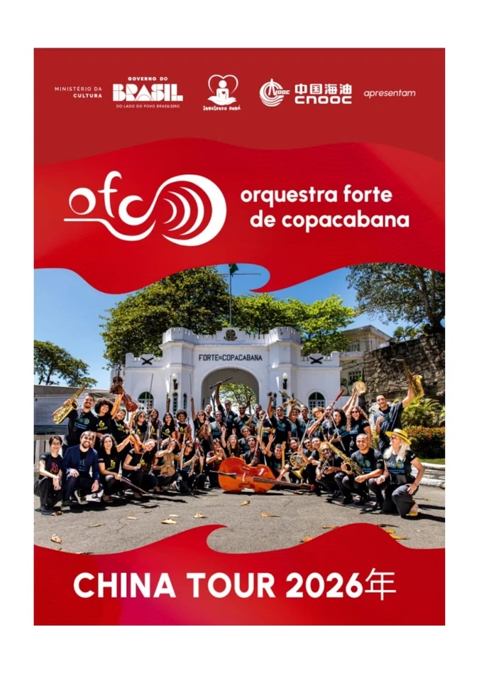 Orquestra de Copacabana conquista público na China