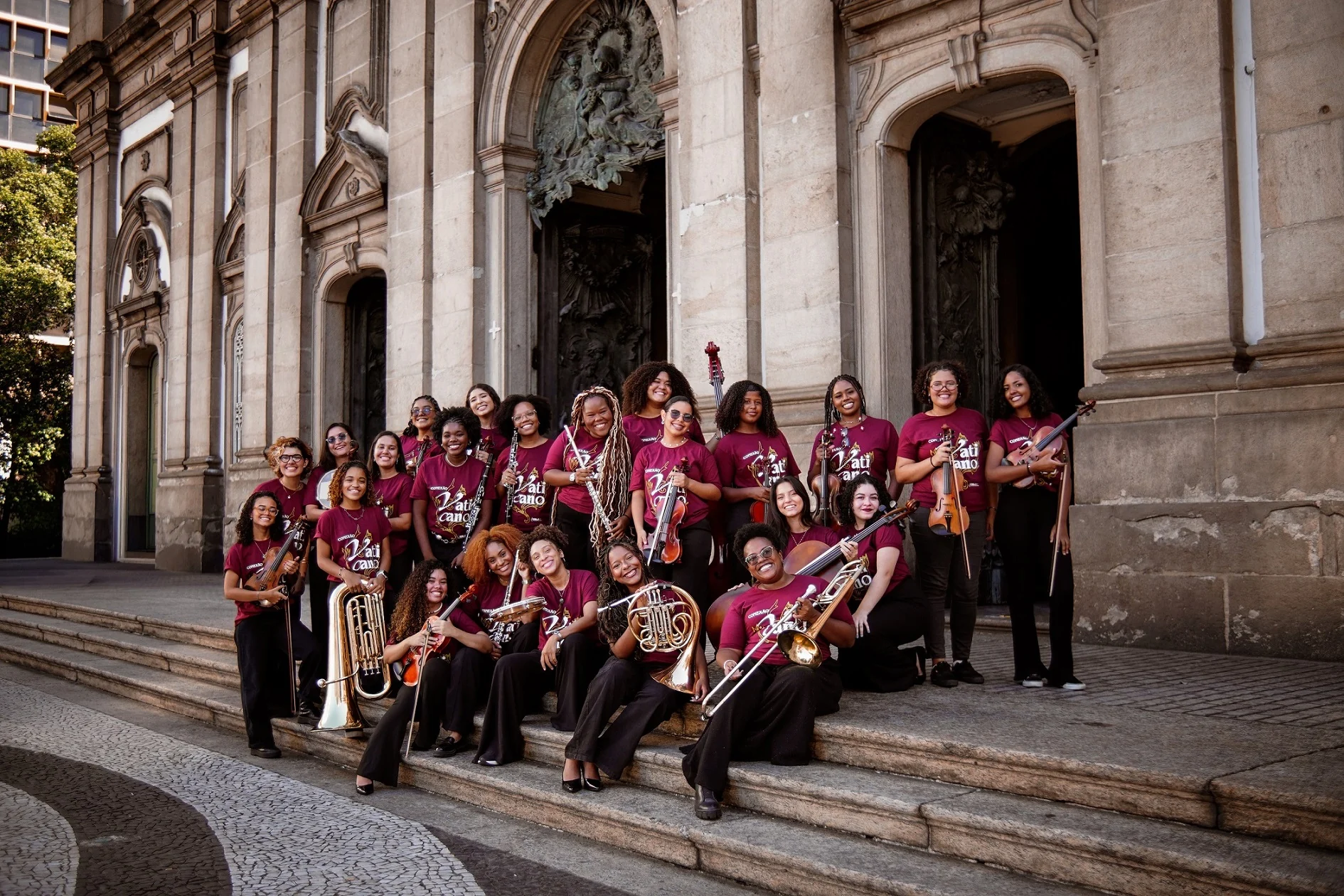 Orquestra de meninas do Rio toca no Vaticano em abril