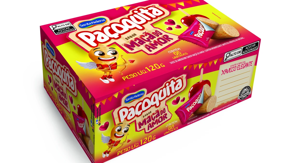 Paçoquita aposta em Maçã do Amor no São João