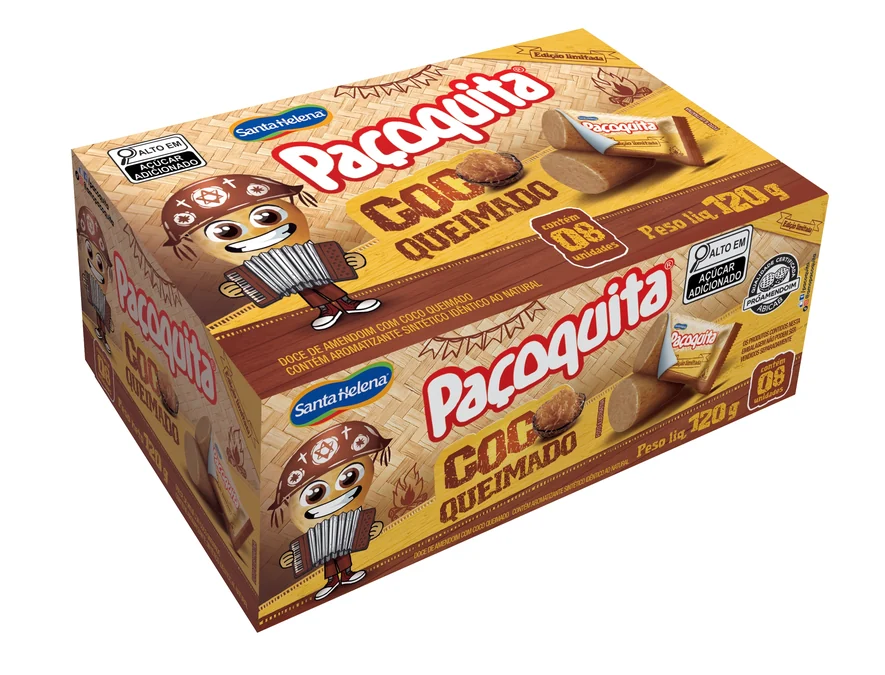 Paçoquita aposta em Maçã do Amor no São João