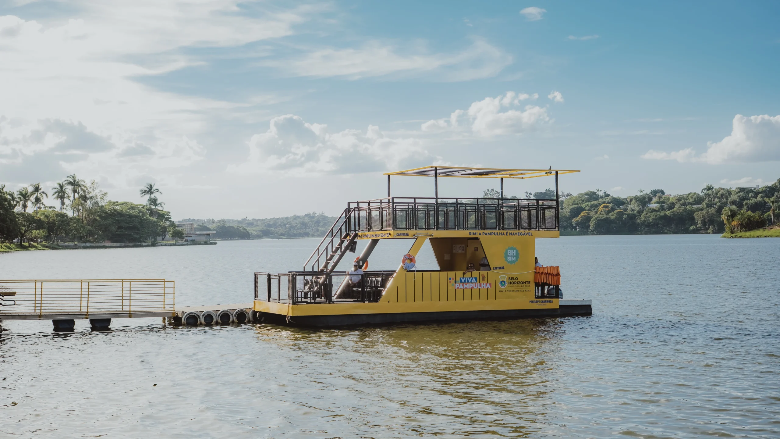 Passeio de barco na Pampulha é ampliado por mais 3 meses