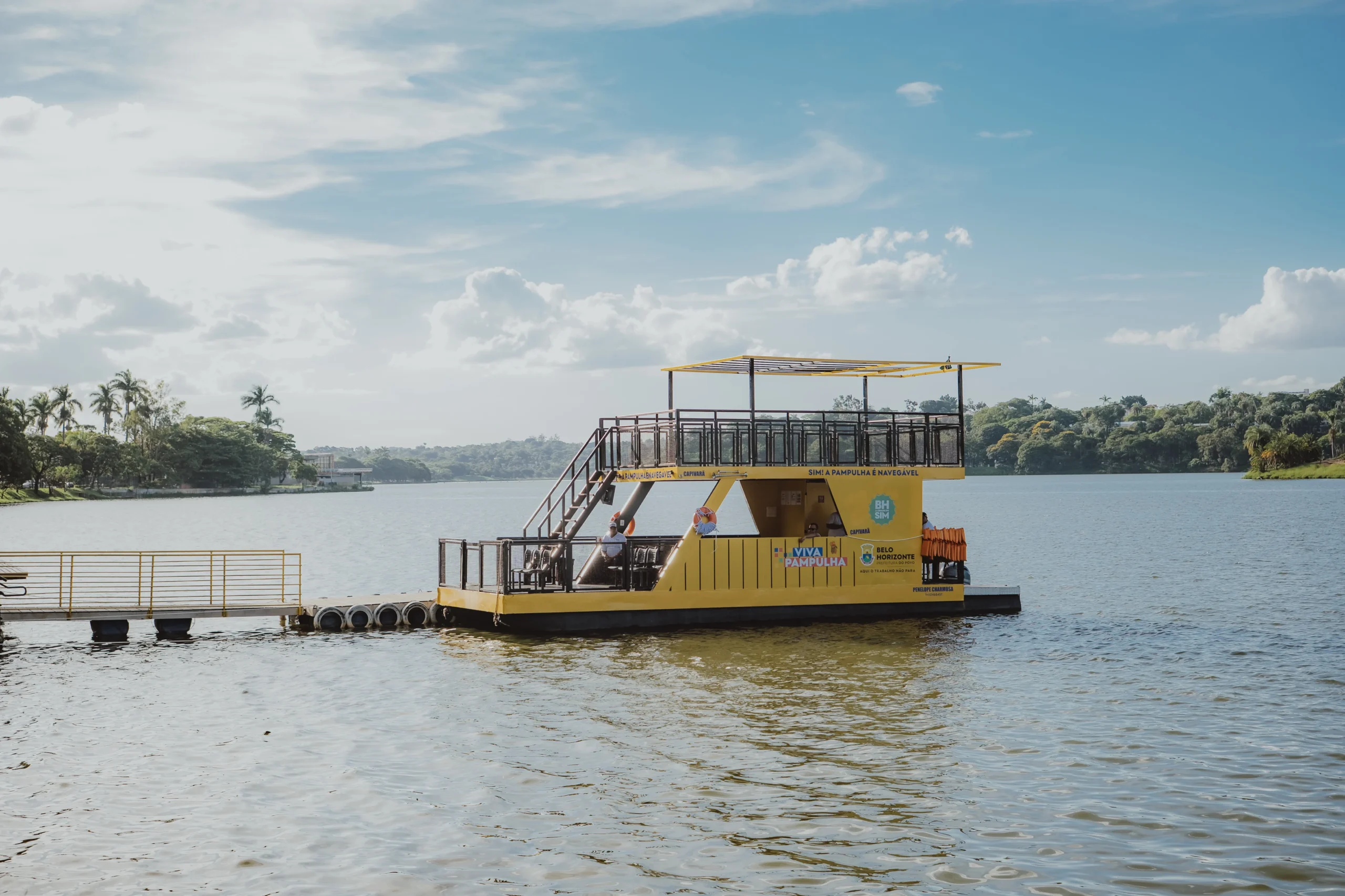 Passeio de barco na Pampulha é ampliado por mais 3 meses 1 Passeio de barco na Pampulha é ampliado por mais 3 meses