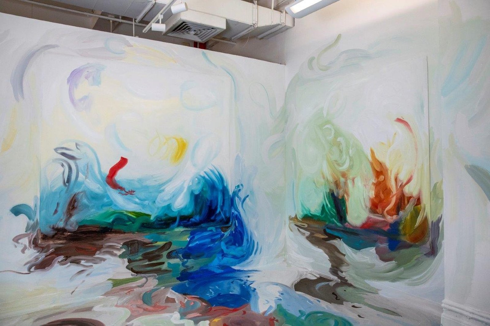 Pàulla Scàvazzini leva pintura-corpo a NY e Rio