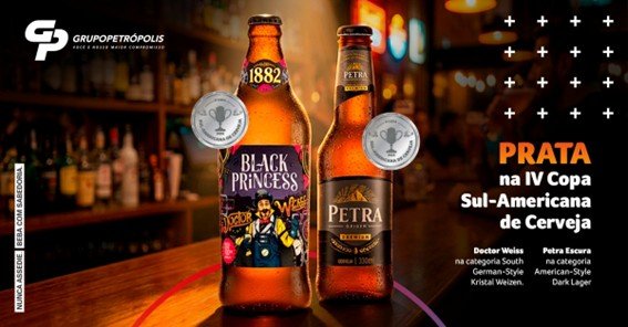 Petra e Black Princess vencem a Copa Sul-Americana de Cerveja