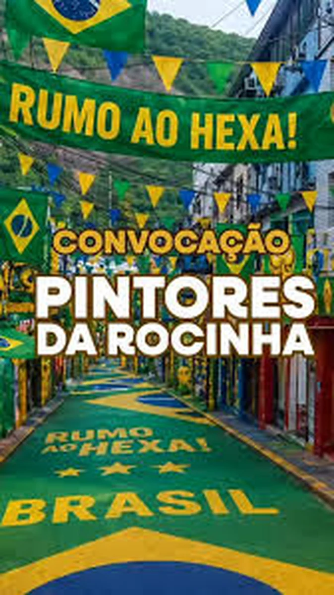 Rocinha vira galeria viva antes da Copa 2026