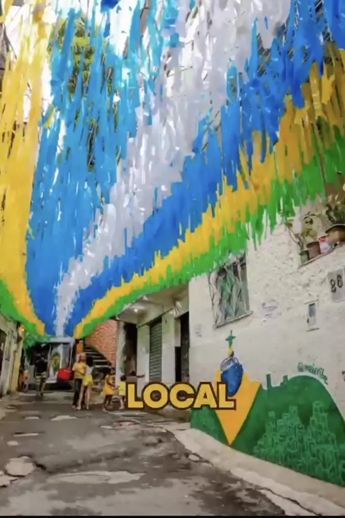 Rocinha vira galeria viva antes da Copa 2026