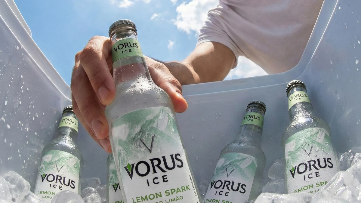 Salton lança Vorus Ice Lemon Spark, RTD leve e refrescante