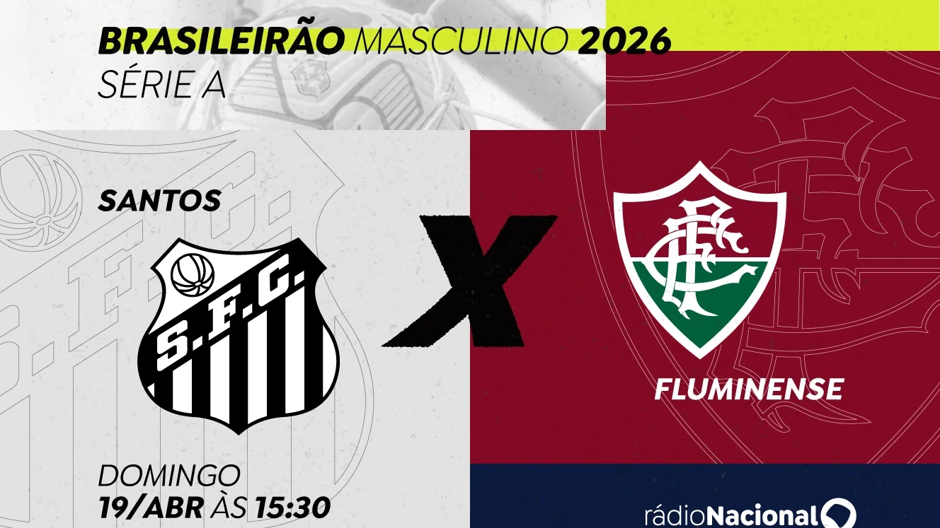 Santos x Flu ao vivo na Rádio Nacional neste domingo