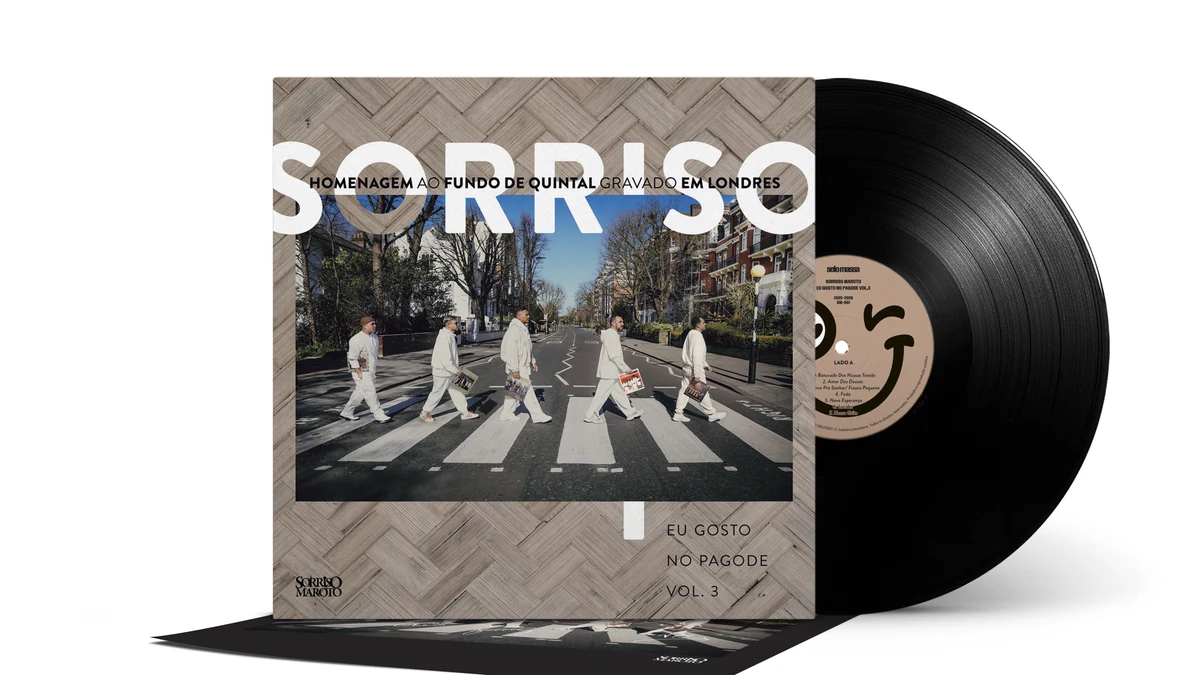 Sorriso Maroto lança vinil histórico gravado no Abbey Road