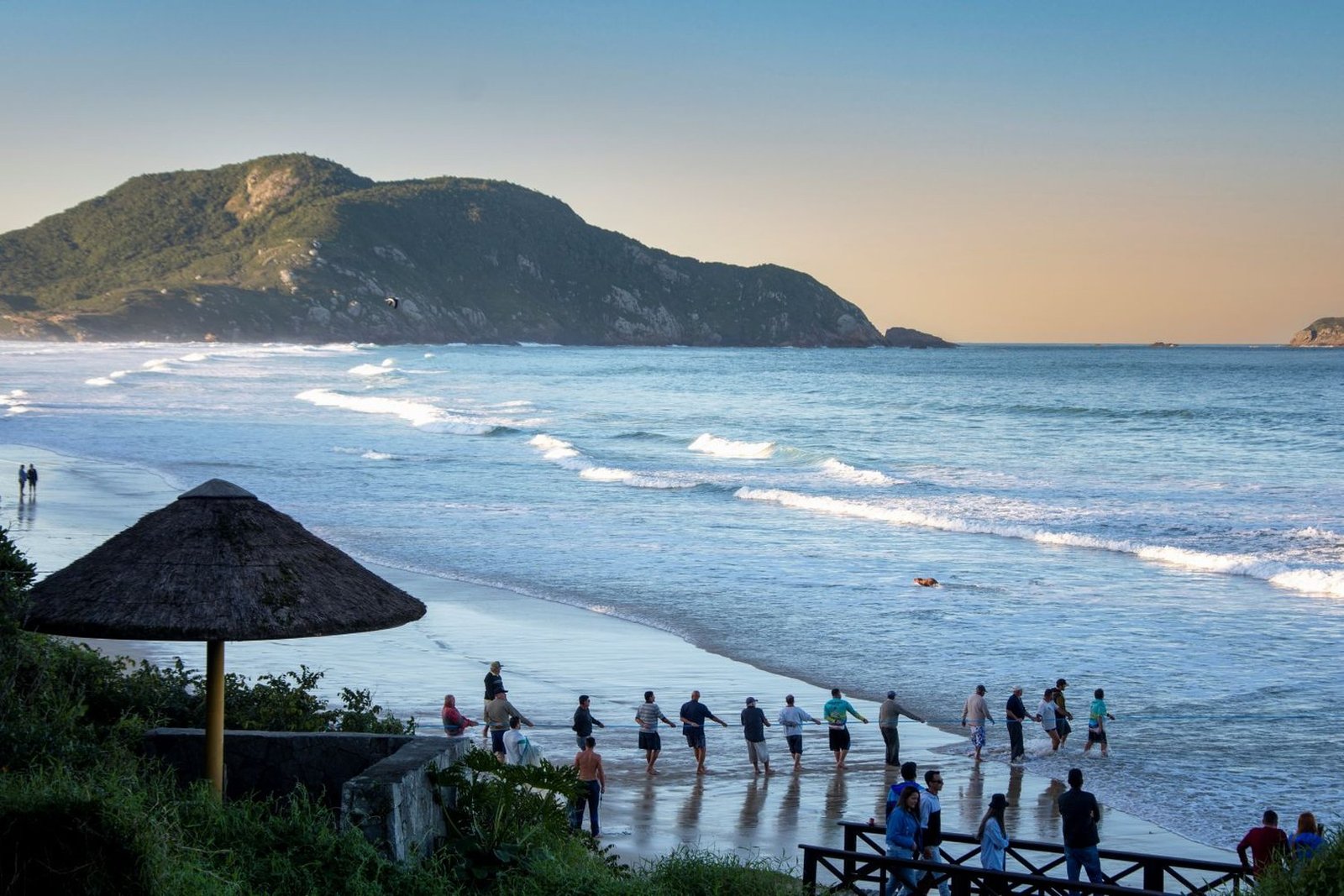 Tainha vira experiência cultural no Costao