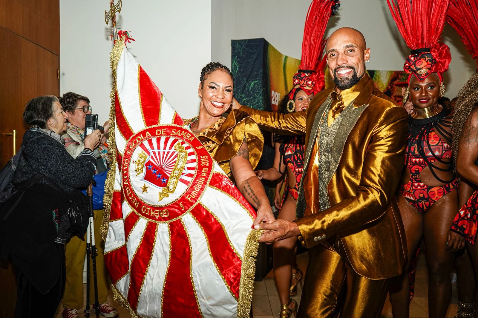 União de Maricá leva samba ao Festival de Cinema em Paris