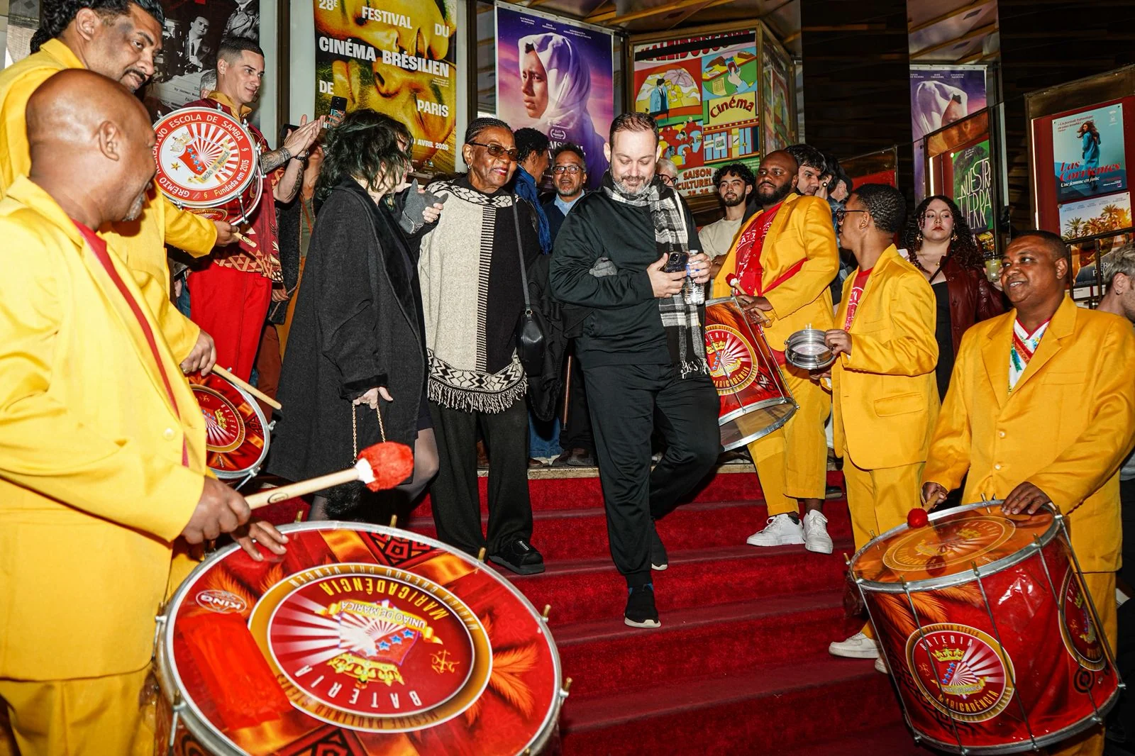 União de Maricá leva samba ao Festival de Cinema em Paris