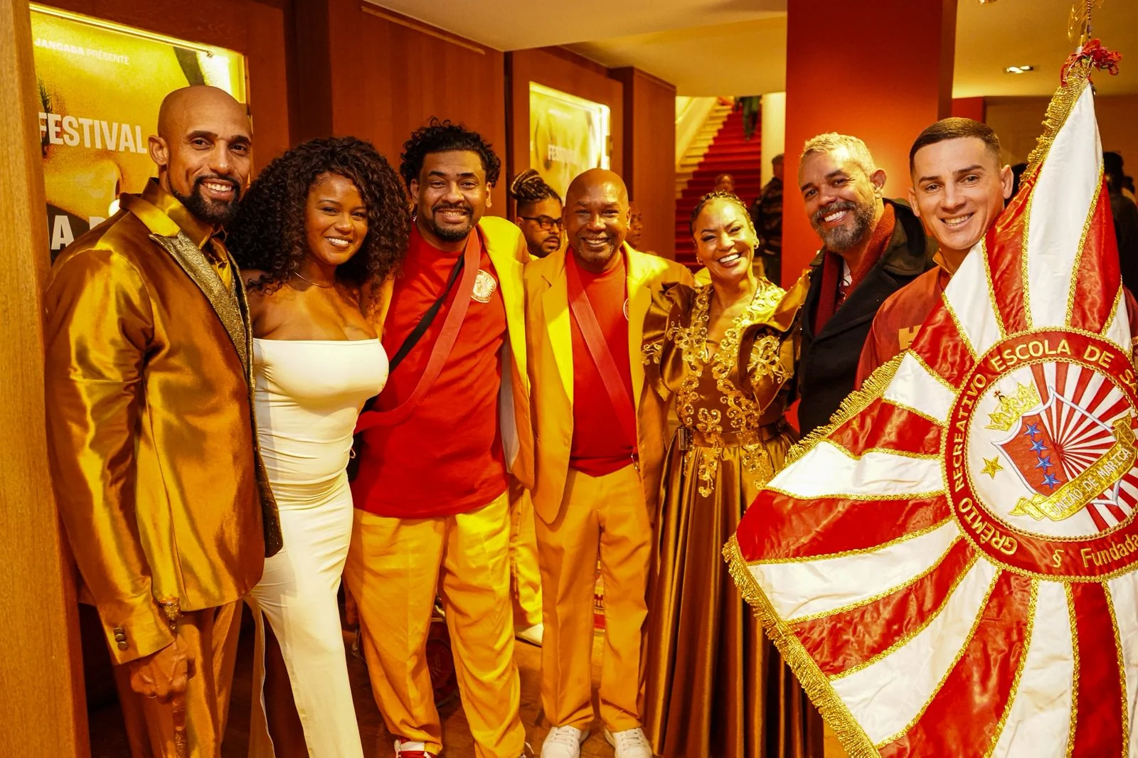 União de Maricá leva samba ao Festival de Cinema em Paris