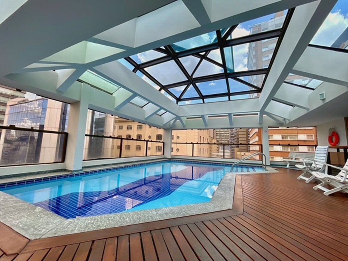Piscina do Travel Inn Flats Jardins lazer divulgacao.jpg 1